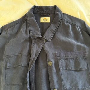 Marine Layer Women's Navy Shirt Jacket